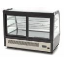 Maxima 09400850 Hűtővitrin, pultra helyezhető, hajlított üveges, 160 literes
