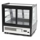 Maxima 09400847 Hűtővitrin, pultra helyezhető, elől-hátul nyitható, 125 literes