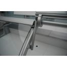 Csemegepult felnyíló köríves üveggel, beépített aggregátorral, 1352x1200mm "MODENA" – COLD W-12 PVP