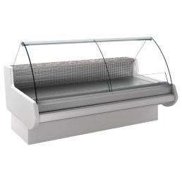   Csemegepult köríves üveggel, beépített aggregátorral, 1352x1200mm "MODENA" – COLD W-12 PVU