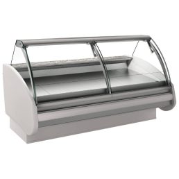   Csemegepult felnyíló köríves üveggel, beépített aggregátorral, 1352x1200mm "MODENA" – COLD W-12 PVP-k
