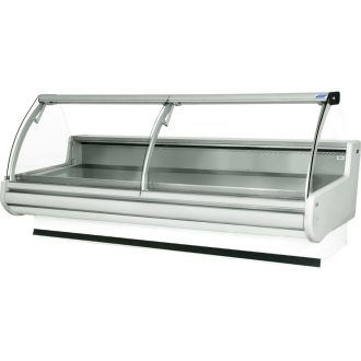   Csemegepult felnyíló köríves üveggel, aggregátor nélkül, 1352x1200mm "MODENA" – COLD W-12 PVP BA