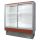 Tolóajtós hűtő faliregál beépített aggregátorral 1210x620x2020mm "BARI" – COLD R-12 BDR