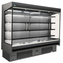   Nyílóajós hűtő faliregál beépített aggregátorral 1965x790x1989mm "EVEREST" – COLD R-19 E DP