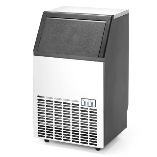 HENDI 271575 Jégkocka készítő gép, léghűtéses pult alatti modell, 35kg/24h, 15 liter tárolókapacitás