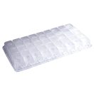 HENDI 271575 Jégkocka készítő gép, léghűtéses pult alatti modell, 35kg/24h, 15 liter tárolókapacitás