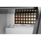 HENDI 271575 Jégkocka készítő gép, léghűtéses pult alatti modell, 35kg/24h, 15 liter tárolókapacitás