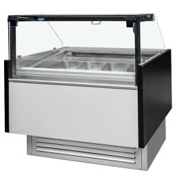   Fagylaltpult 12/8  tégelyes, ventilációs hűtéssel "GALAXY" – COLD W-12 DL PP