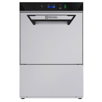   Pohármosogatógép 40x40cm-es kosárral, tankszűrővel, öblítőszer adagolóval, szimpla burkolattal – ELECTROLUX PROFESSIONAL 402187