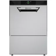   Fronttöltésű ipari mosogatógép 50x50cm-es kosármérettel, vegyszeradagolóval, űrítőpumpával, tankszűrővel, 400V – ELECTROLUX PROFESSIONAL 400313