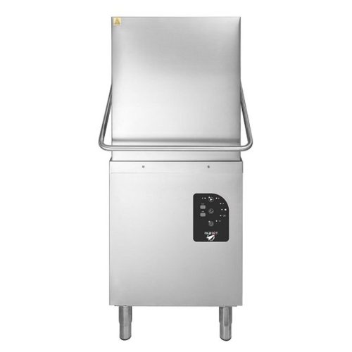 T110E D Átadó rendszerű mosogatógép 50x50cm-es kosármérettel, 720 vegyes db/óra