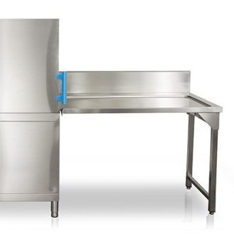  IPA12070JKIFUTÓ Kifutó asztal rozsdamentes acélból JOBBOS, 1200x700mm