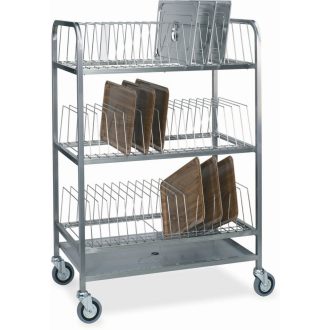   Csepegtető kocsi tálcákhoz és fedőkhöz, 60 db-os – METALCARRELLI 2264