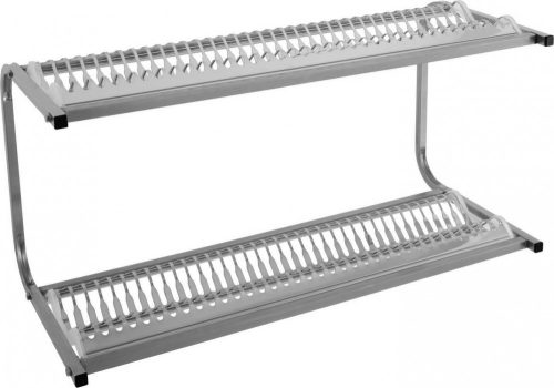 Csepegtető falipolc, 60db-os, 2 tányérszintes – METALCARRELLI 5052