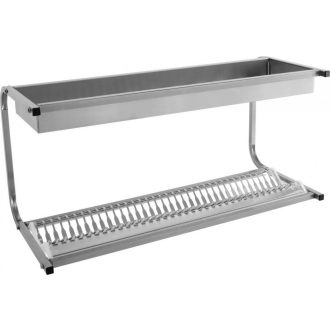   Csepegtető falipolc, 60db-os, 1 pohár és 1 tányérszintes – METALCARRELLI 5054