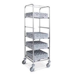   Mosogatókosár szállító kocsi, 5 szintes – METALCARRELLI 1498.5