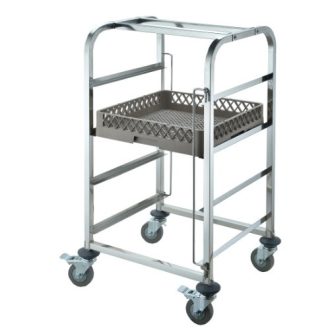   S422 Mosogatóosár szállító kocsi, 4 szintes, lapraszerelt