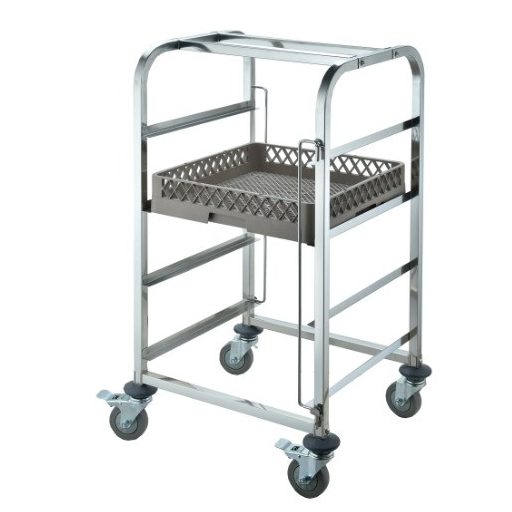 S422 Mosogatóosár szállító kocsi, 4 szintes, lapraszerelt