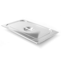   HENDI 806913 GN 1/1 Fedő kanálkivágással, rozsdamentes acél "Kitchen" széria