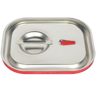   Rozsdamentes acél fedő szilikon tömítéssel, GN1/3 edényhez – WT-D101106