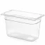 HENDI 861509 GN 1/3-200 polikarbonát ételtároló doboz, átlátszó "HENDI", 7,8 literes