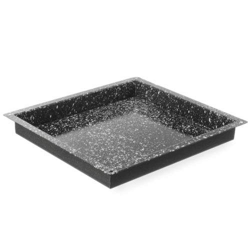 HENDI 890349 Zománcozott sütőtepsi, GN 2/3-40 méretű