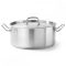 HENDI 836002 Rozsdamentes acél lábas fedővel , Kitchen Line, 1,5 literes