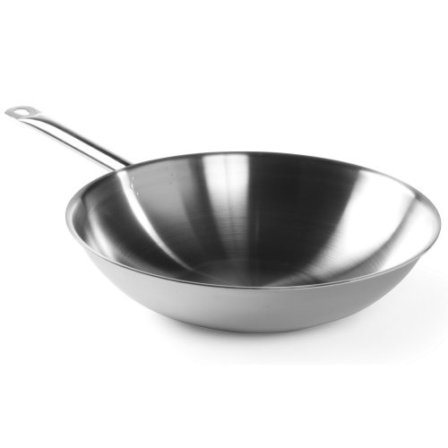 HENDI 839003 Wok serpenyő, 3 rétegű indukciós, O360mm