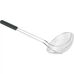   HENDI 640913 Szűrőkanál, O240 mm - Extra mély kivitel burgonya chips kiszedéshez