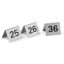 HENDI 663868 Asztalszám jelölő tábla "25-36"