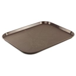   HENDI 878842 Műanyag önkiszolgáló tálca, 350x450mm, barna színű