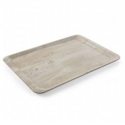   HENDI 508930 Melamin szervírozó tálca, 370x530mm, famintás "világos tölgy"