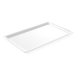   HENDI 566008 Bemutató tálca, fehér melamin, szögletes, 530x325x20mm (GN1/1)