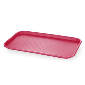   HENDI 878545 Műanyag önkiszolgáló tálca GN1/1, 530x325mm, piros
