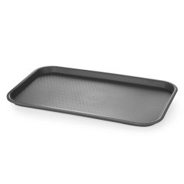   HENDI 878590 Műanyag önkiszolgáló tálca GN1/1, 530x325mm, fekete