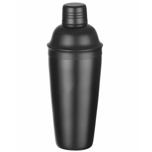 HENDI 596432 Koktél shaker, rozsdamentes acél kivitel fekete külsővel, 7,95dl