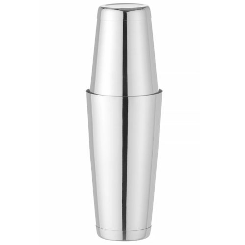 HENDI 596401 Tin-on-Tin Boston shaker, rozsdamentes acél kivitel, 8 dl
