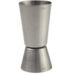   HENDI 596722 Italmérce (Jigger), rozsdamentes acél, kétoldalas, 25ml + 50ml