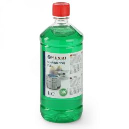   HENDI 195109 Égőpaszta chafinghez - 1 liter, ethanol származék, műanyag palackban
