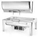 HENDI 470213 Chafing GN1/1, rozsdamentes, magasfényű, állítható tetővel