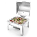 HENDI 470237 Chafing GN2/3, rozsdamentes, magasfényű, állítható tetővel