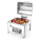 HENDI 470220 Chafing GN1/2, rozsdamentes, magasfényű, állítható tetővel