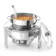HENDI 470244 Leveses chafing, rozsdamentes, magasfényű, 10 literes