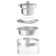 HENDI 470244 Leveses chafing, rozsdamentes, magasfényű, 10 literes