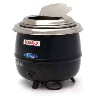   Maxima SK 13 Leves melegentartó, elektromos, 13 literes, festett fekete kivitel