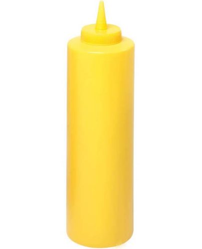 HENDI 557907 Műanyag szószos flakon, 7 dl-es - sárga