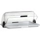 HENDI 871706 Bemutató tálca átlátszó roll-top tetővel, 465x310mm