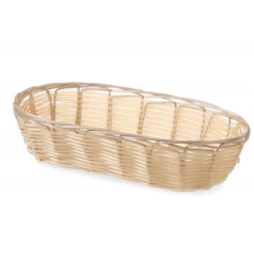 HENDI 426708 Műrattan kenyérkosár, ovális, 225x110mm