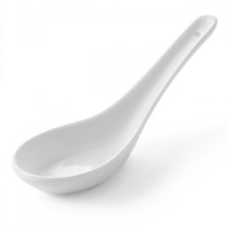   HENDI 785324 Porcelán tapas tál, kanál alakú "CUCHARA", 6db-os csomag