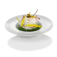   HENDI 785126 Porcelán kerek tál, 3 darabos készlet, O147x30 mm - "Tapasmax" sorozat
